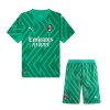 Officiële Voetbalshirt + Korte Broek Doelman AC Milan Thuis 2023-24 - Kids